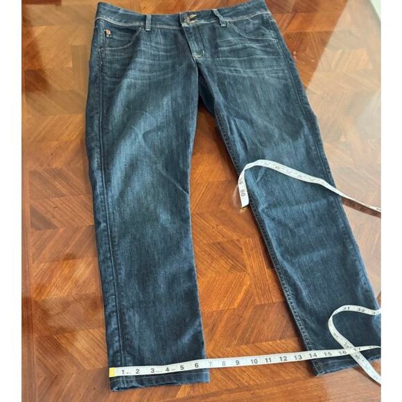 Hudson Collin Flap Skinny Jeans Women’s Size 30 Dark Wash Denim - Picture 8 of 16
